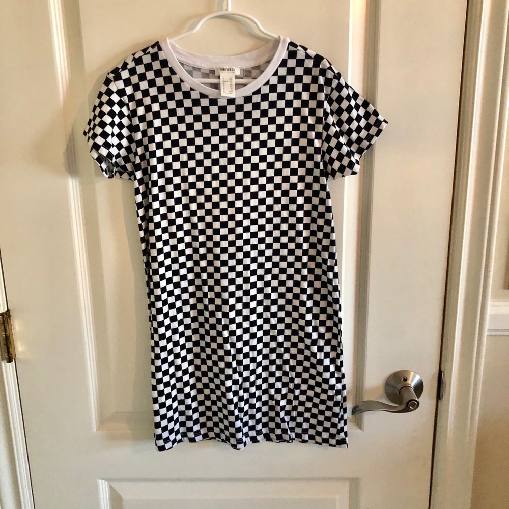 Checkered Dress size 8/10